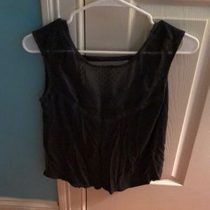 Dark gray sleeveless t shirt